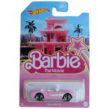 Carro De Brinquedo Mattel Hot Wheels Barbie 1956 Corvette Pink 1:64