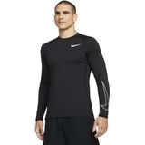 Top Nike Pro Dri-fit Masculino Slim Fit, Manga Comprida, Preta, Tamanho L
