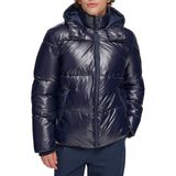 Jaqueta Masculina Tommy Hilfiger Acolchoada Brilhante Azul Marinho M