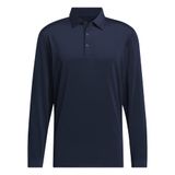 Camisa Polo Masculina Adidas, Padrão, Manga Comprida, 2g, Azul Marinho