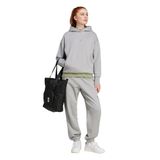 Calças Femininas Adidas All Szn Fleece, Soltas, Cinza Médio, Urze