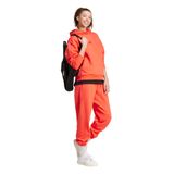Calças Femininas Adidas All Szn Fleece, Soltas, Vermelhas Brilhantes