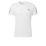 Camiseta Masculina Adidas Own The Run Core Branca/prata Reflexiva