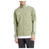 Jaqueta Esportiva Masculina Adidas Sereno Cut, 3 Listras, Fina, Verde/branca