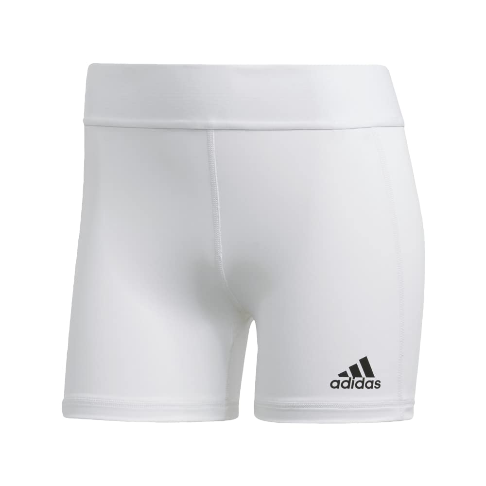 Meias Curtas Adidas Alphaskin Volleyball Femininas Branca/preta