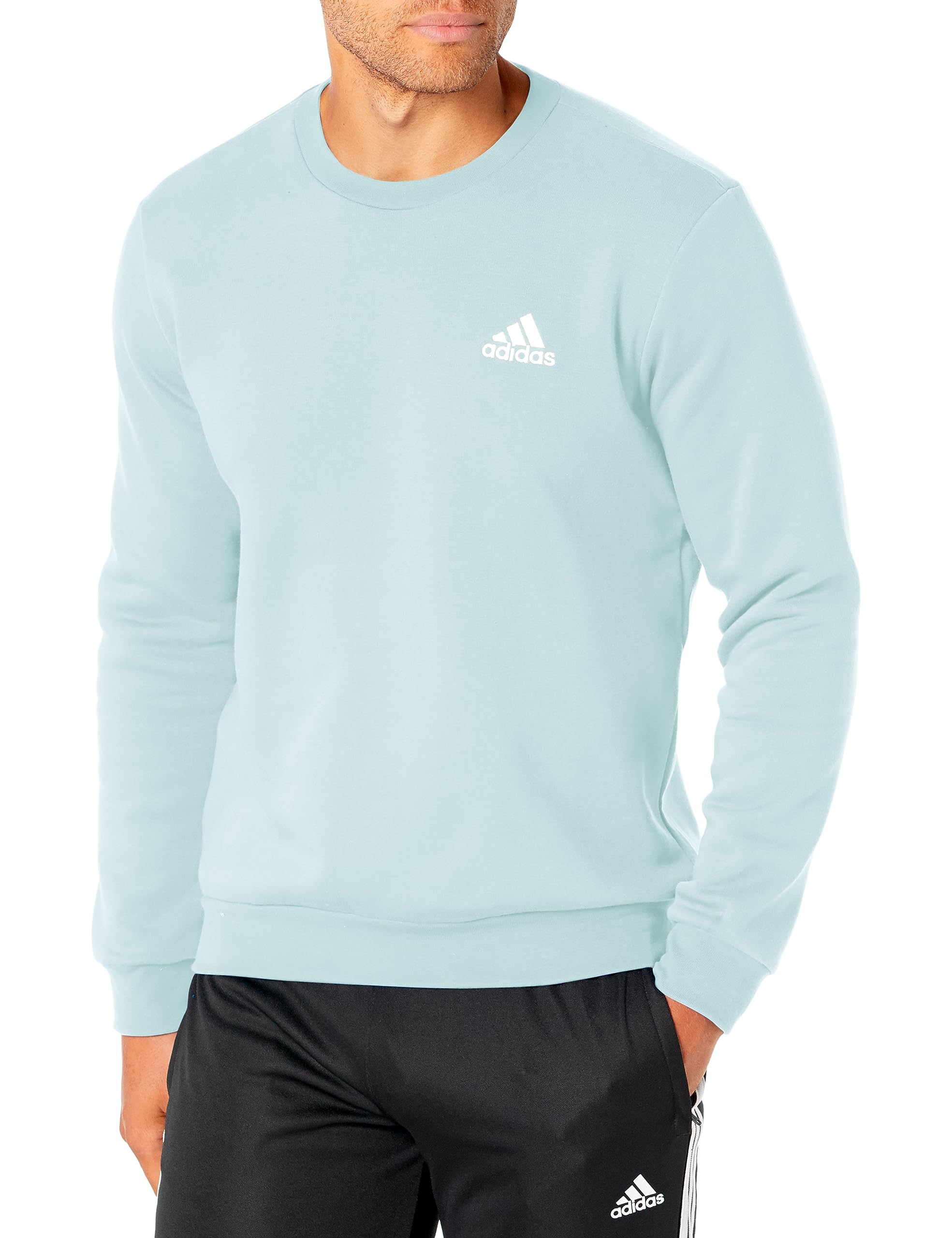 Moletom Adidas Essentials Fleece Para Homens Wonder Blue