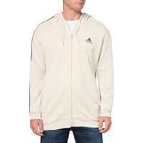 Moletom Masculino Adidas, Tamanho Alto, Essentials, 3 Listras, Lã