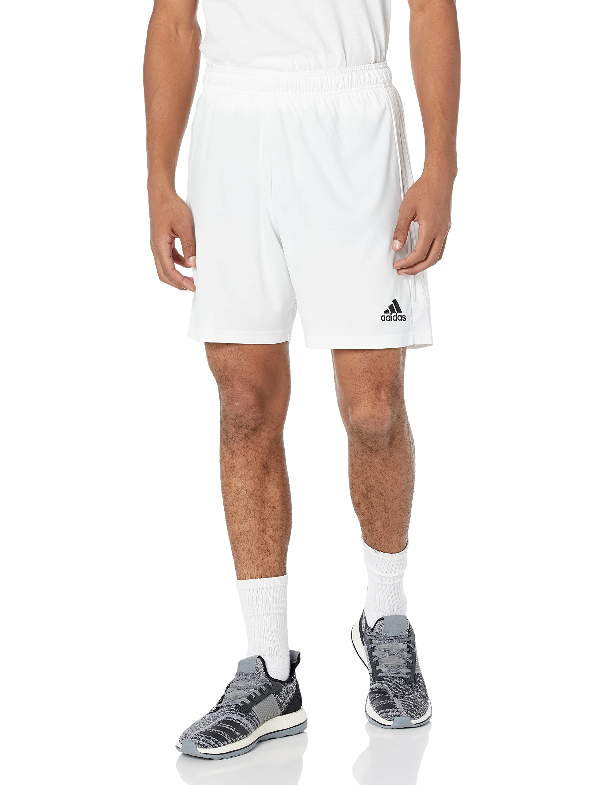 Shorts Adidas Tastigo 19 Para Homens Brancos/brancos - X-small