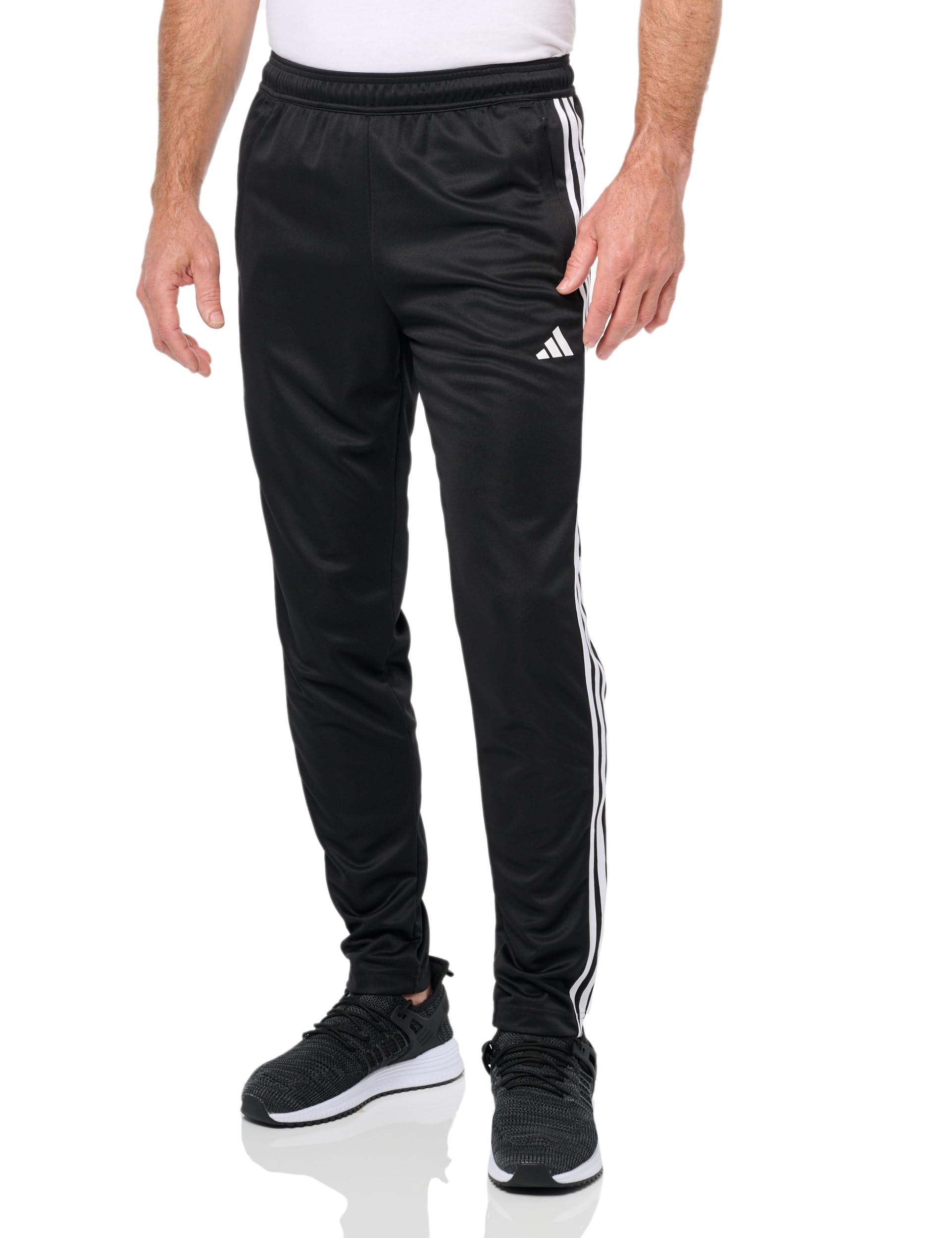 Calças De Moletom Adidas Train Essentials De 3 Listras Para Homens