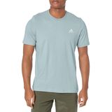 Camiseta Masculina Adidas Tamanho Essentials Wonder Blue 3gg De Altura