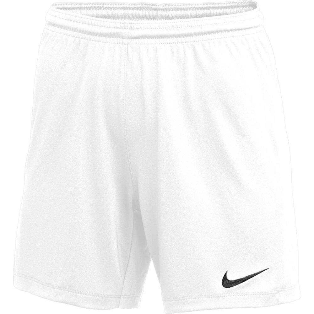 Calções Nike Femininos Park Iii Brancos S Dri-fit Technology