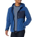 Jaqueta Tommy Hilfiger Com Capuz Performance De Lã Masculina