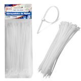 200 Enforca Gato Fita Lacre De Nylon 2.5x150mm Fita Hellerman Branco 15cm