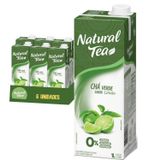 Chá Verde Sabor Limão Natural Tea 1l (6 Unidades)