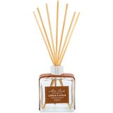 Difusor De Aromas Luxo Em Couro Mels Brushes 350ml Cereja E Avelã