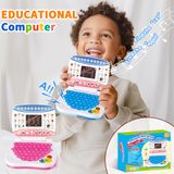 Tablet Educacional Eduvanku Brinquedos De Aprendizagem Para Crianças (azul)