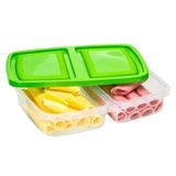 Pote Multiuso C/2 Divisorias Frios Queijo Presunto 1250ml - Panami
