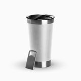 Copo Térmico De Aço Inoxidável Parede Dupla - Branco