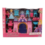 Brinquedo Castelo Dos Sonhos Princesas Miniatura Polibrinq Salão De Festas