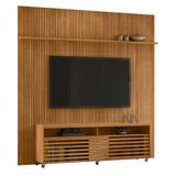 Rack Bancada Com Painel New Prestige Cumaru Para Tv Até 75 - Madetec