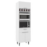 Paneleiro De Cozinha Torre Quente Pérola Z34 Branco - Mpozenato