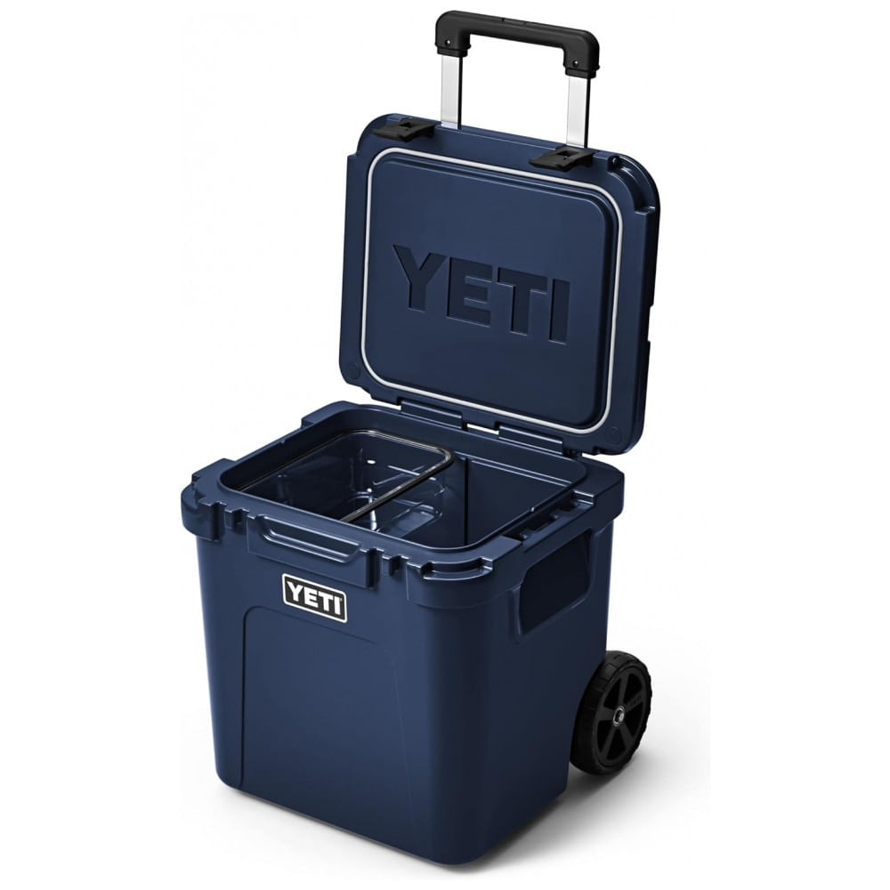 Cooler Térmico Portátil 48 Litros com Alça e Rodas, Yeti, Azul