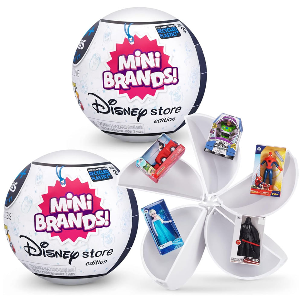Disney Mini Brands By Zuru Brinquedo Colecionavel, 2 Unidades, 5