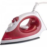 Ferro De Passar Vapor 220v Bravo Cerâmico Vermelho Agratto