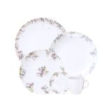Aparelho De Jantar Tramontina Fogli Em Porcelana Decorada 20 Peças Tramontina