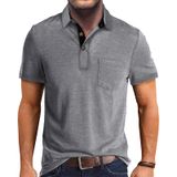 Camisa Polo Masculina Seganup Com Bolso Que Absorve A Umidade