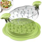 Triturador De Frango Suretivian Twist Large Com Escova E Garfo Matcha