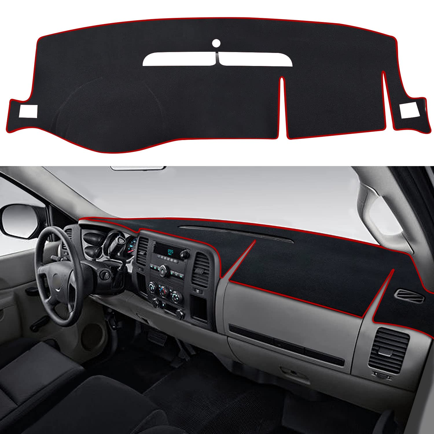 Capa De Tapete De Painel Xyhgm Para Chevy Suburban Tahoe Yukon