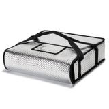 Saco De Entrega De Pizza Icemi Pizza Warmer 45x45x23cm Prata