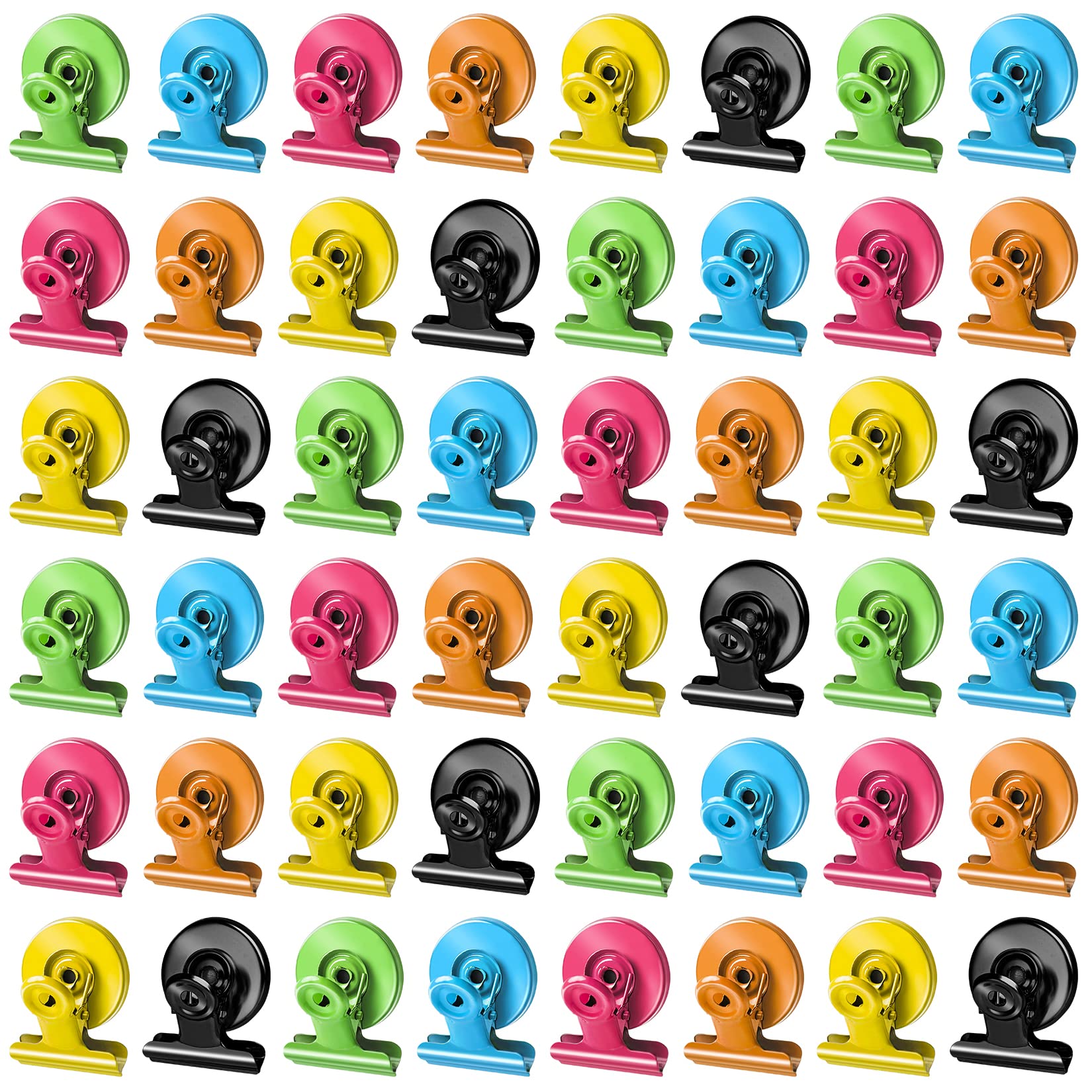 Clipes Magnéticos Grtard, Pacote Com 48 Unidades Para Geladeira, Quadro Branco E Armário