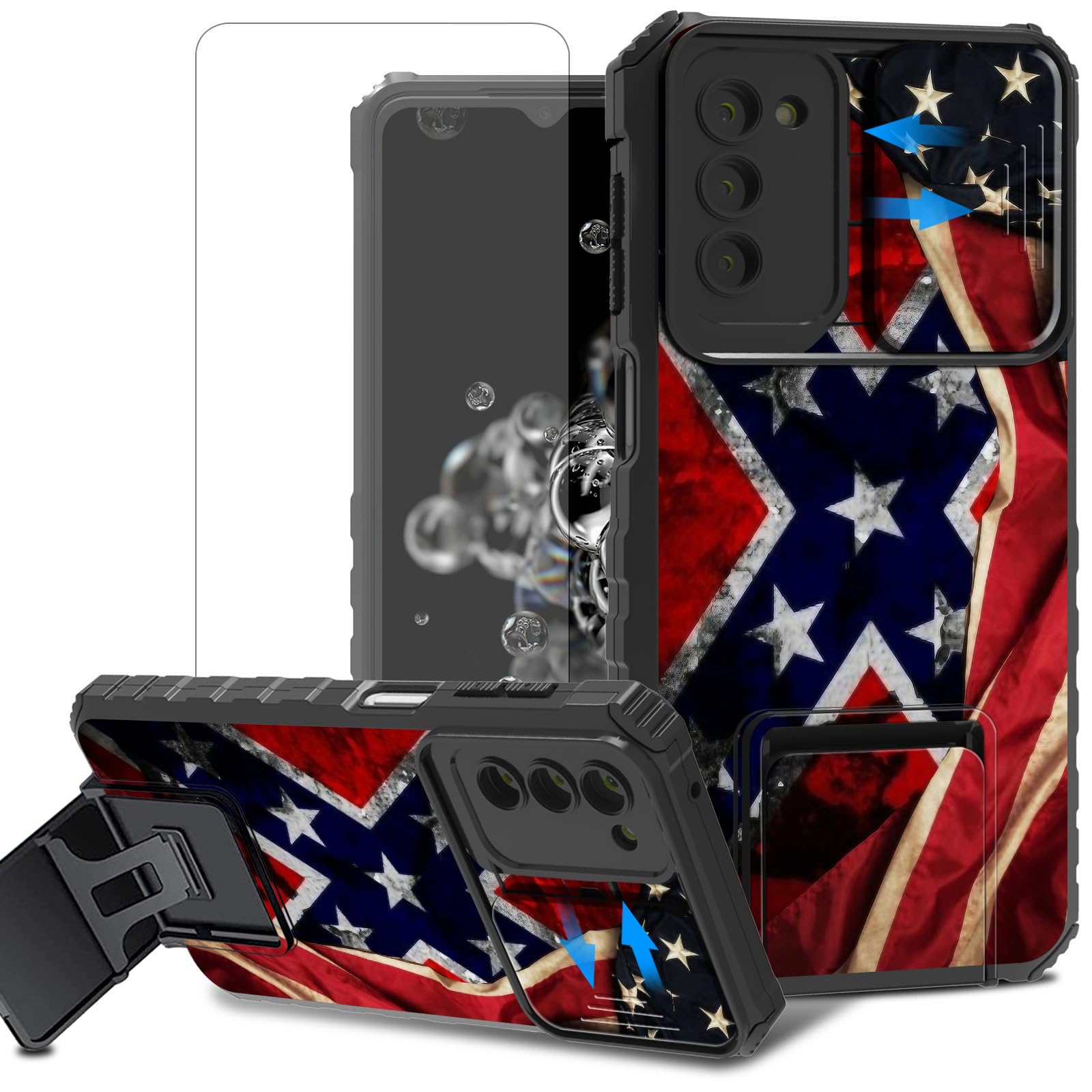 Capa De Telefone E Protetor De Tela Para Samsung Galaxy A03s