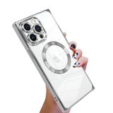 Capa De Telefone Kanghar Iphone 13 Pro Magnetic Clear Com Protetor