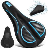 Almofada De Assento De Bicicleta Hanzenma Acolchoada Em Gel Para Homens E Mulheres Azul