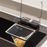 Cesta De Filtro De Drenagem De Pia Mamakura Food Waste Black 50 Unidades