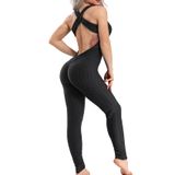 Macacão Feminino Com Textura Seasum, Esportivo, Sem Encosto, Sexy