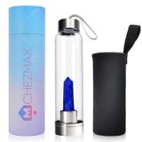 Garrafa De Água Chezmax Crystal Glass Com Cristal Mutável