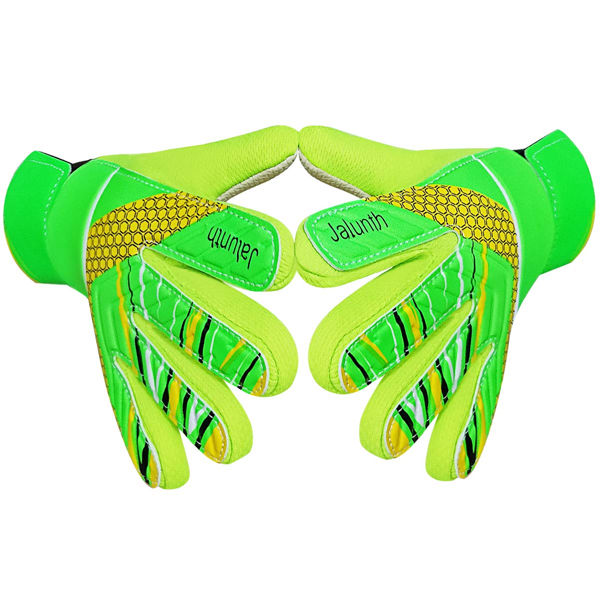 Luvas De Goleiro Jalunth Adult Green Tamanho 10 M-l