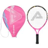Raquete De Tênis Ama Sport Kids Junior Toddlers 17-25 Rosa/amarela