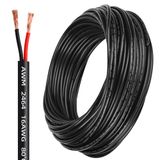 Fio Elétrico 16 Calibre 2 Condutores 16awg 26 Pés Com Cobre