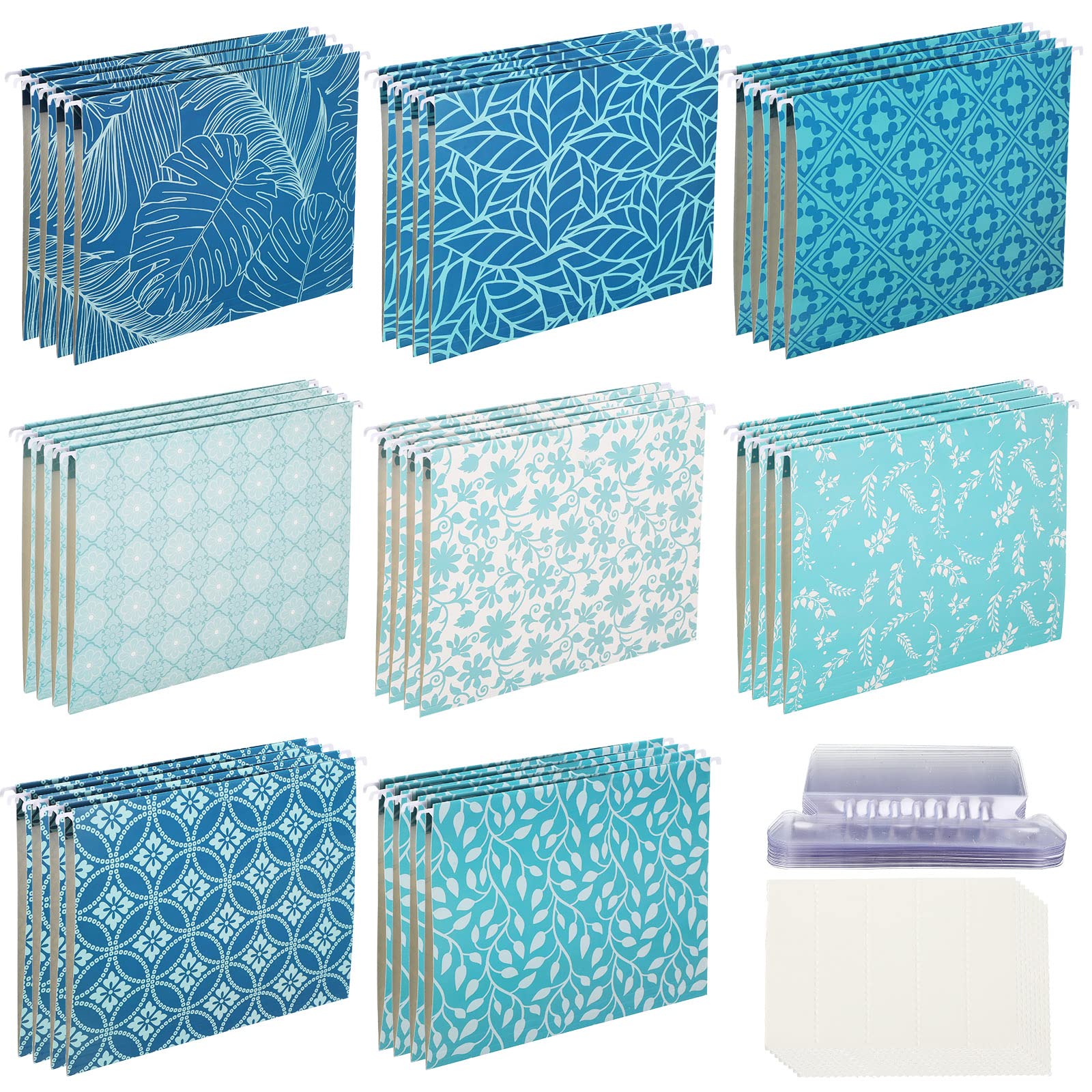 Pastas De Arquivo Suspensas Estune Decorative Letter, Tamanho 32 Unidades