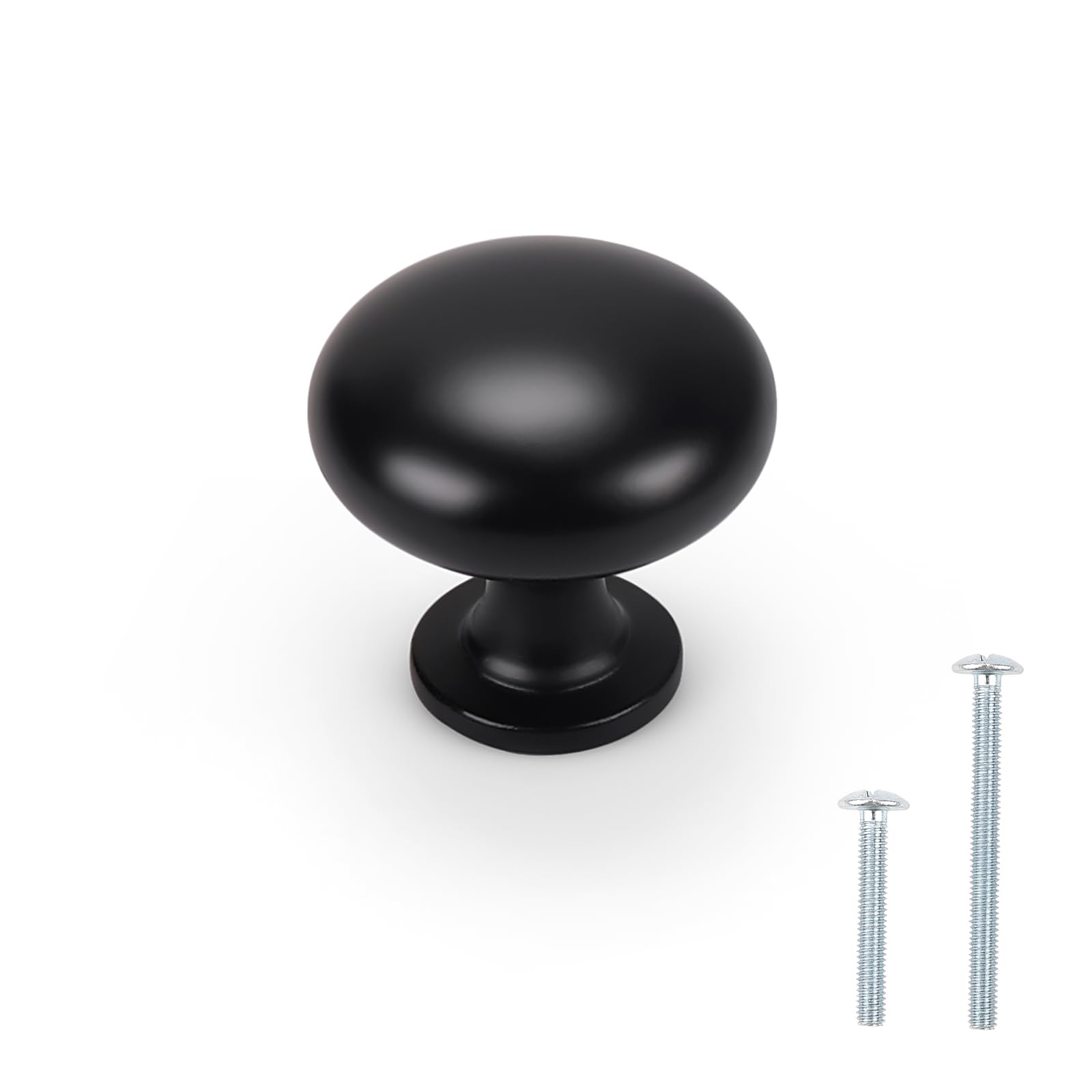 Maçanetas De Armário Decoriten Black Kitchen, Pacote Com 12