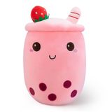 Almofada De Chá Com Bolhas De Pelúcia Ditucu Cute Boba Tea 35 Cm