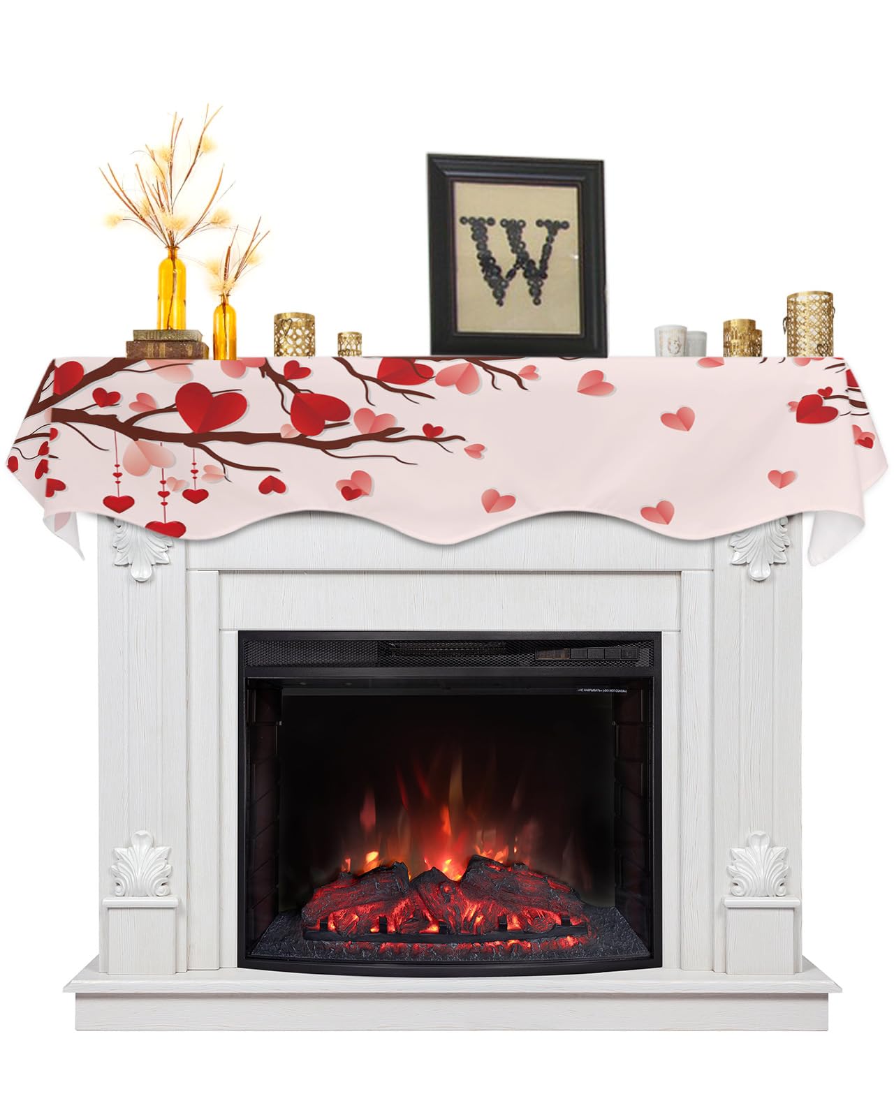 Lenço Mantle Scarf Victoroes Dia Dos Namorados Romantic Love Heart