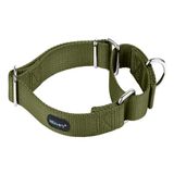 Coleira De Cachorro Martingale Mikivery De Nylon Ajustável Para Cães