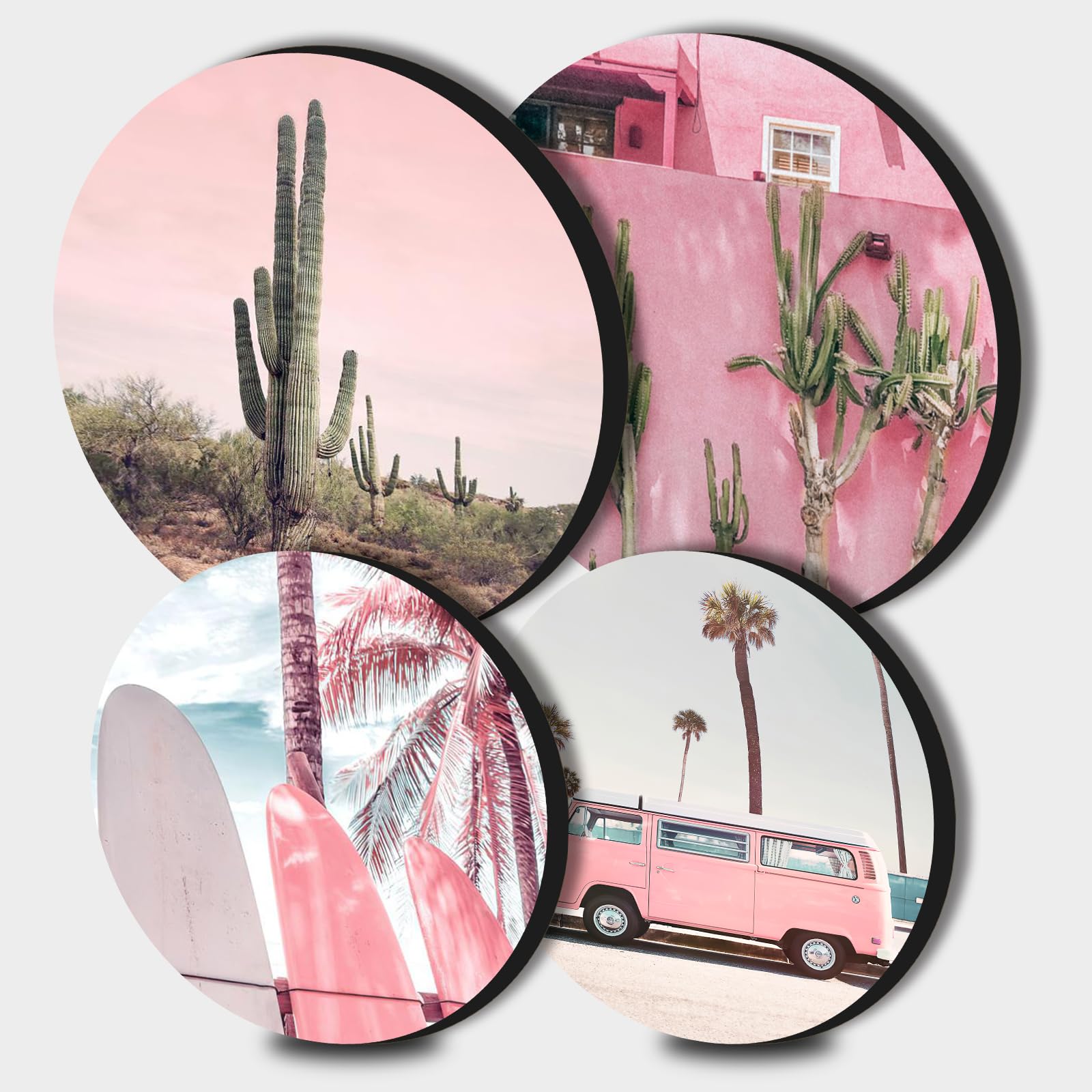 O Queimador De Fogão A Gás Cobre A Paisagem Do Deserto De Tucocoo, Pacote Com 4