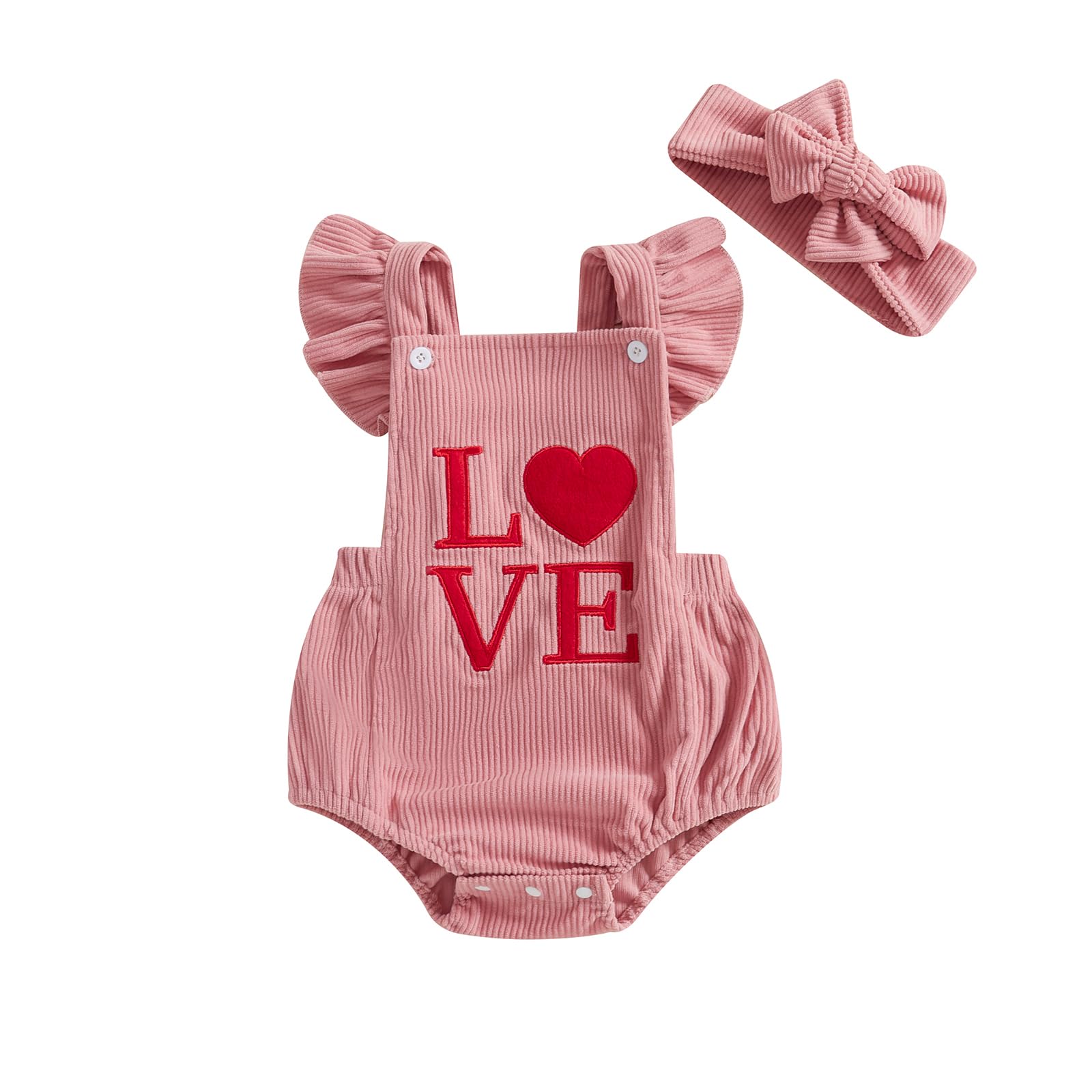 Roupa De Menina Yingisfitm My First Valentines Day 6-12m